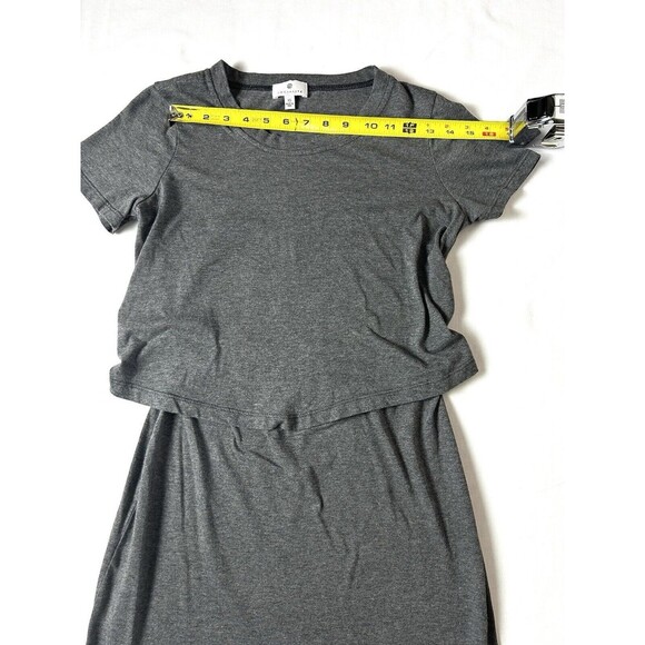 Socialite Womens Dress Gray XS Cutout Bodycon Extra Small LRC8-1 - Picture 2 of 10